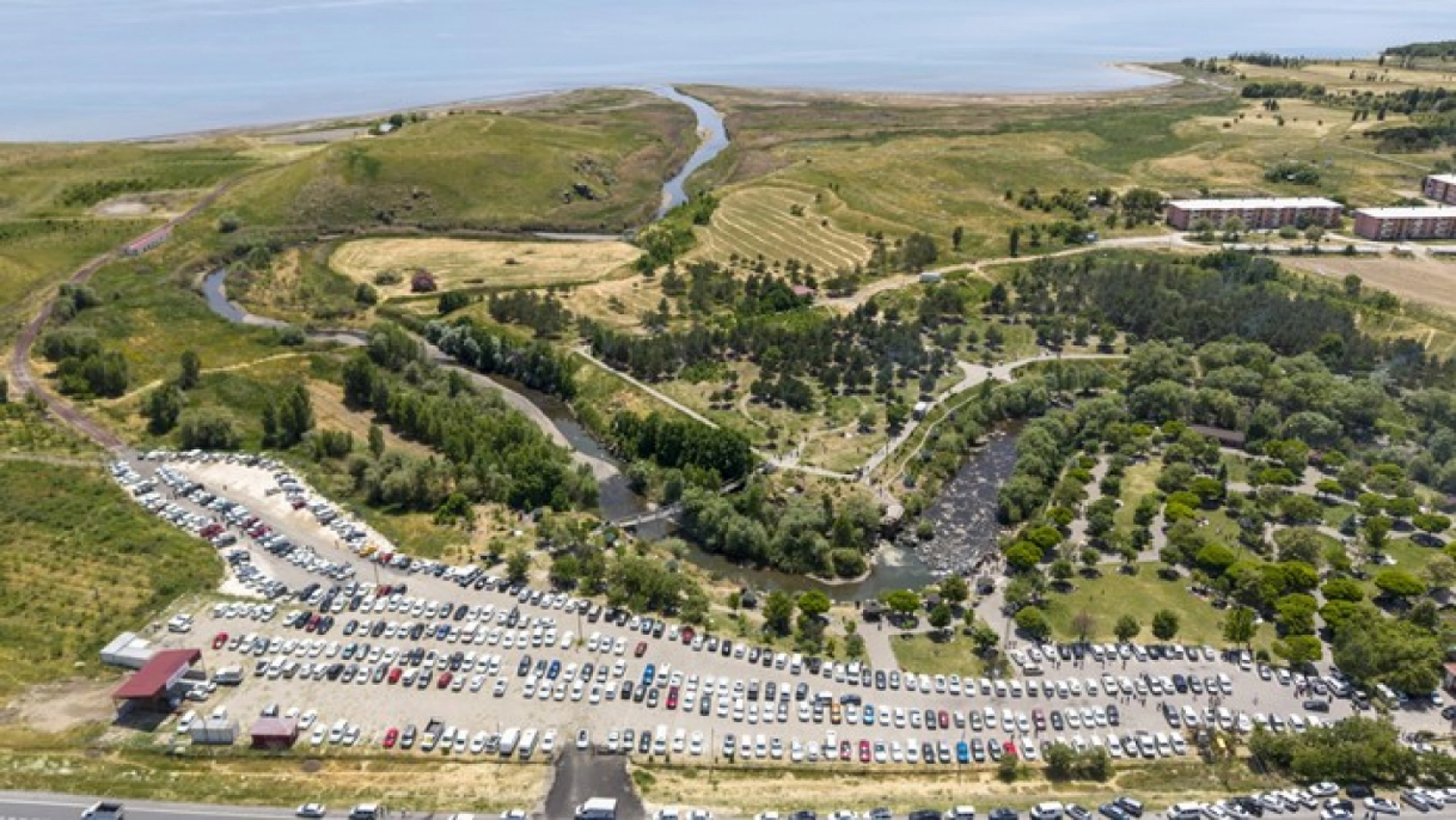 Binlerce kişi inci kefali göçünü izledi
