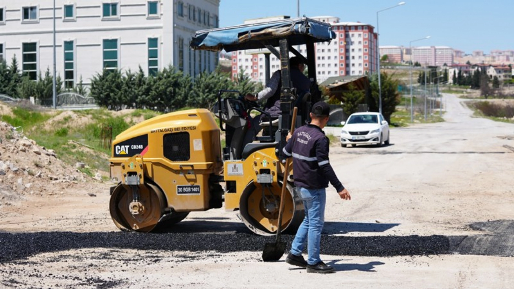Çamurlu ve Bulgurlu'ya Asfalt Hizmeti