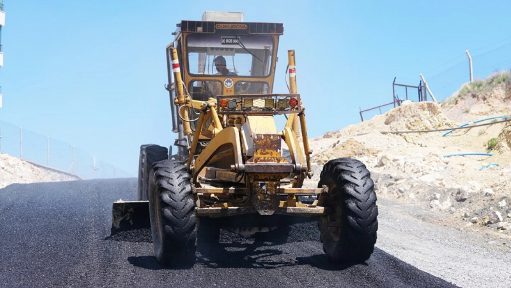 Çamurlu ve Bulgurlu'ya Asfalt Hizmeti
