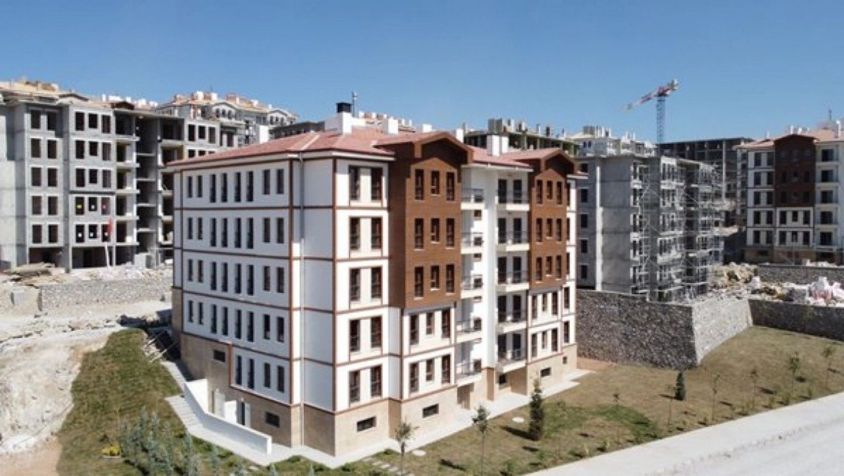 5 bin 24 konut hızla yükseliyor