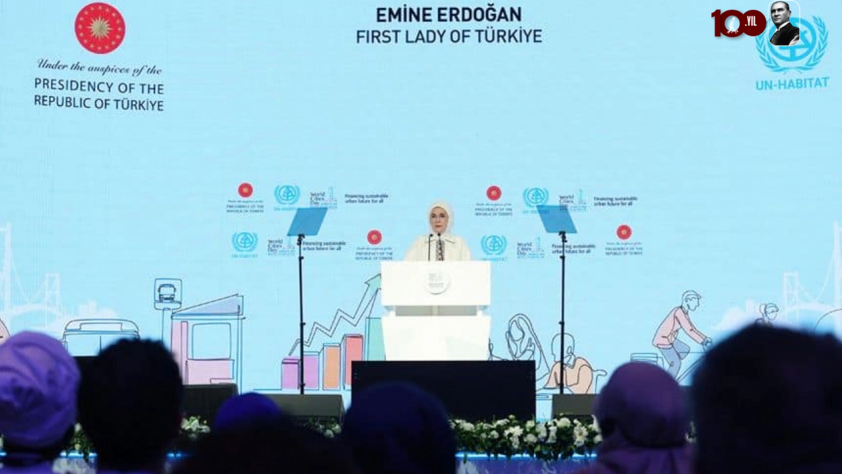 Başkan Çınar, İstanbul'daki Bm Habitat 2023 Dünya Şehirler Günü Zirvesine Katıldı