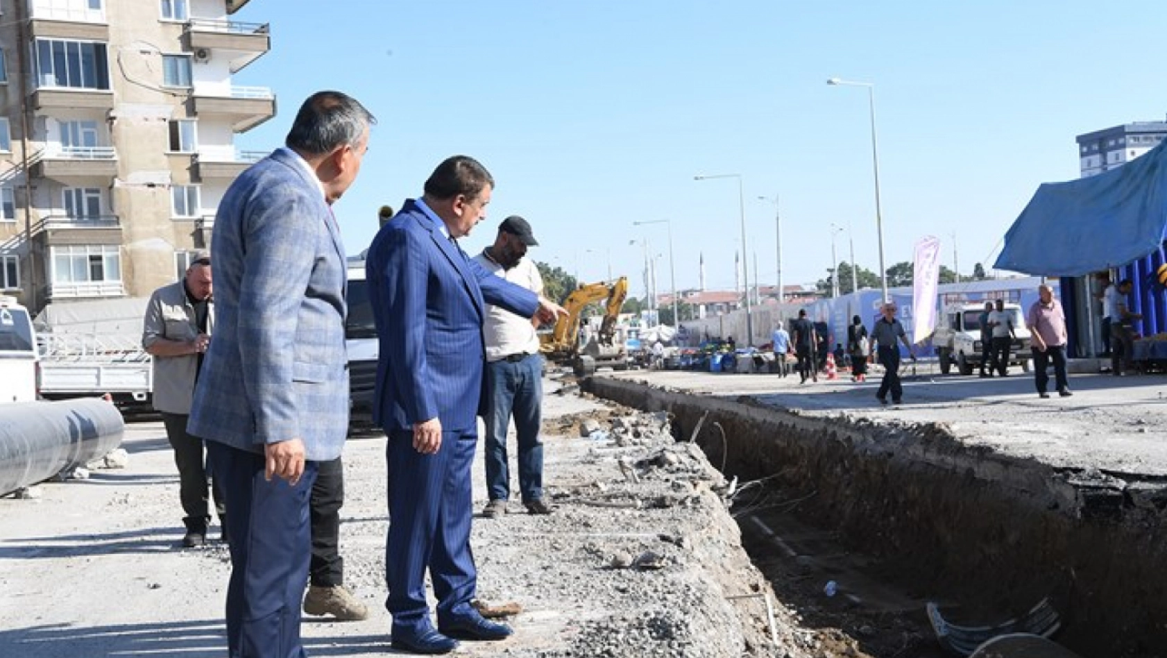 Başkan Gürkan: Altyapıyı Yeniden İnşa Ediyoruz