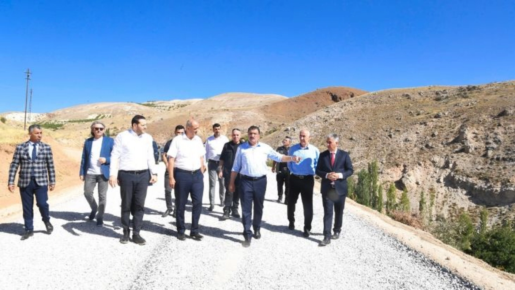 Başkan Gürkan, yol incelemesinde bulundu