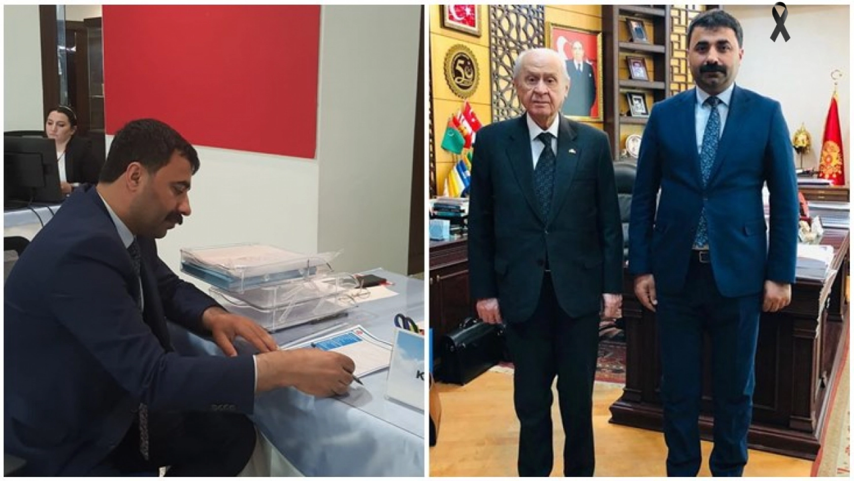 Başkan Samanlı MHP Malatya Milletvekilliği Aday Adaylığı Başvurusunu Yaptı