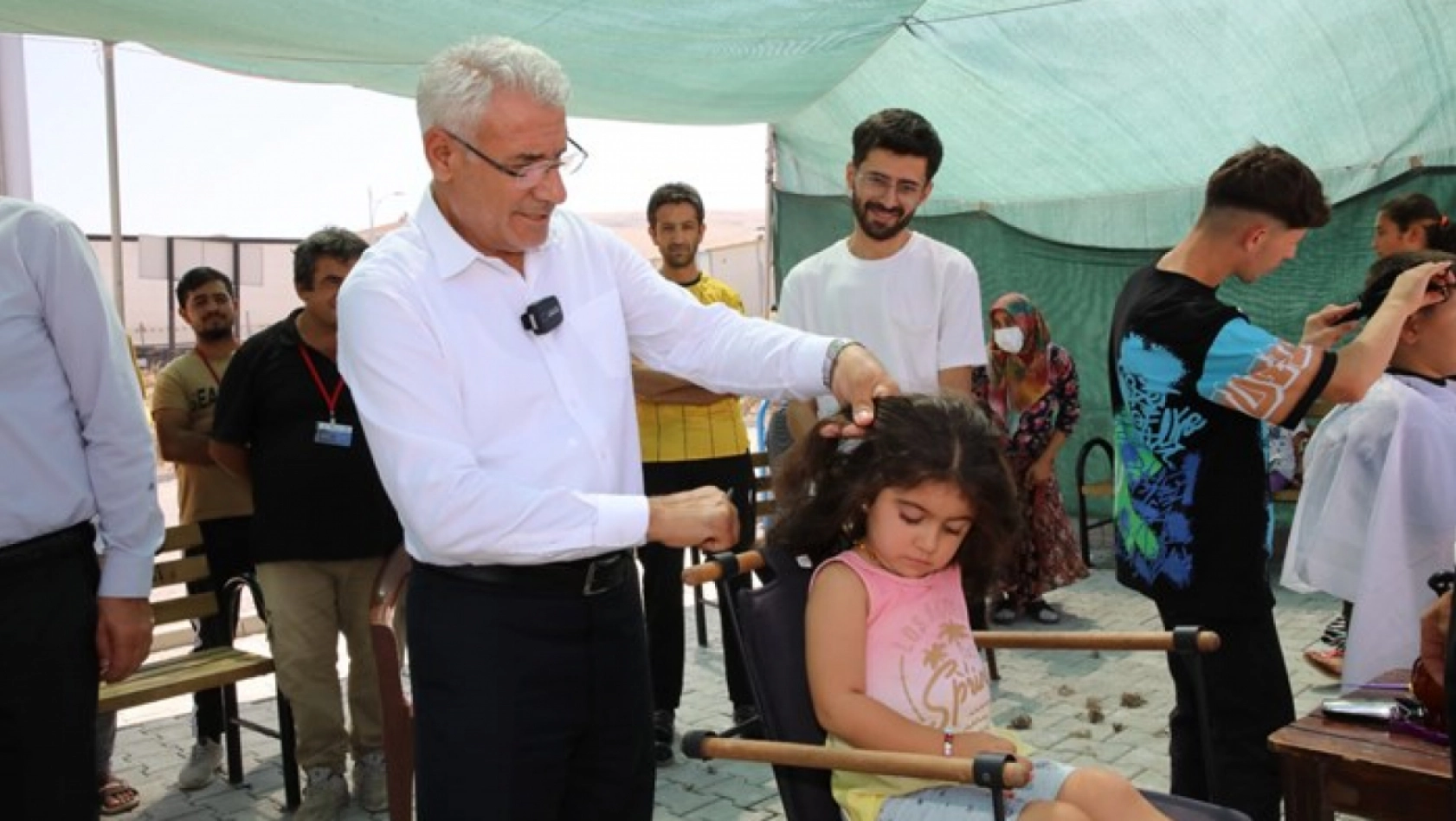 Battalgazi Belediyesi'nden Depremzede Çocuklara Ücretsiz Saç Bakımı