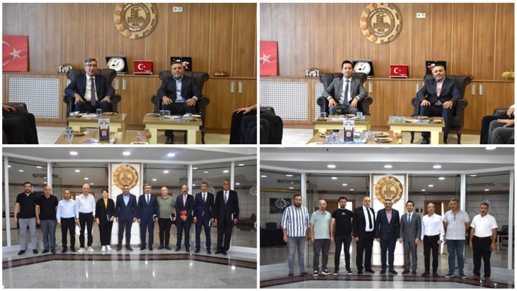 Bölge Müdürlerinden Başkan Sadıkoğlu'na ziyaret