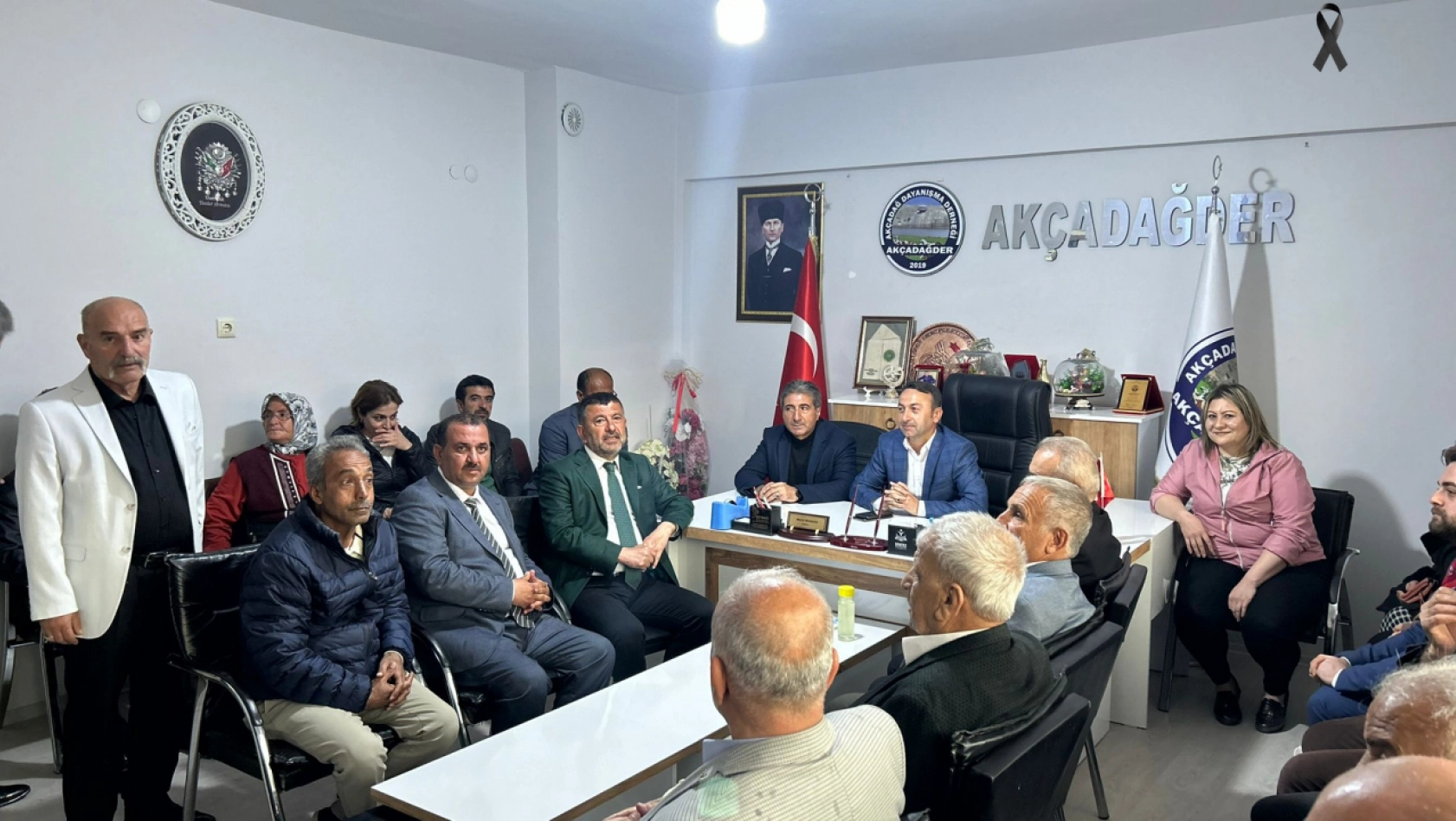 Chp Malatya Milletvekili Veli Ağbaba'dan Akçadağlılar Derneğine Ziyaret.