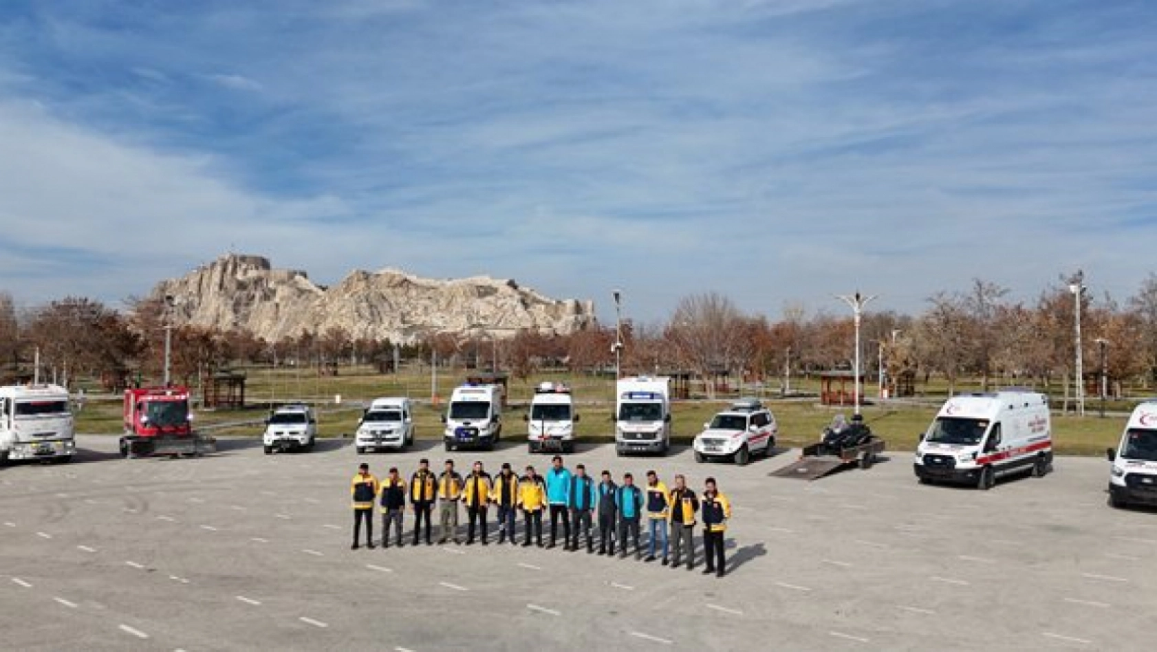 Sağlık ekipleri çetin kış şartlarına hazır