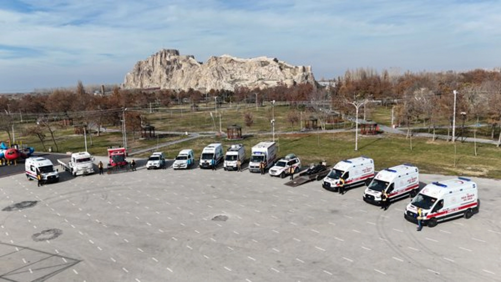 Sağlık ekipleri çetin kış şartlarına hazır