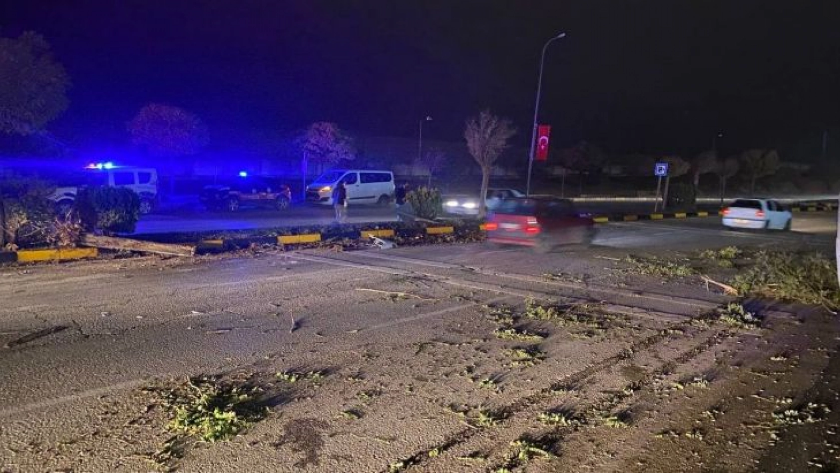 Gaziantep'te çevik kuvvet aracı kaza yaptı: 5 yaralı