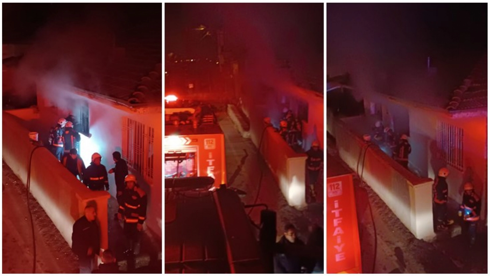 Malatya'da Ev Yangını Korkuttu