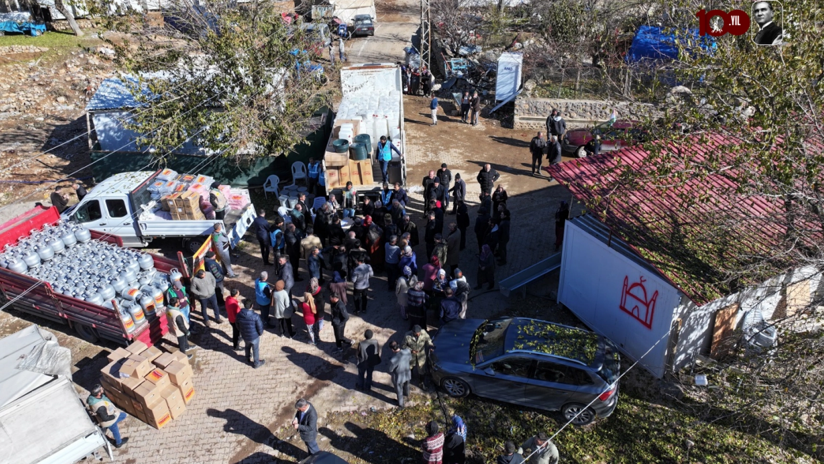 Başkan Çınar, Depremzede Ailelerimizin Her Zaman Yanındayız