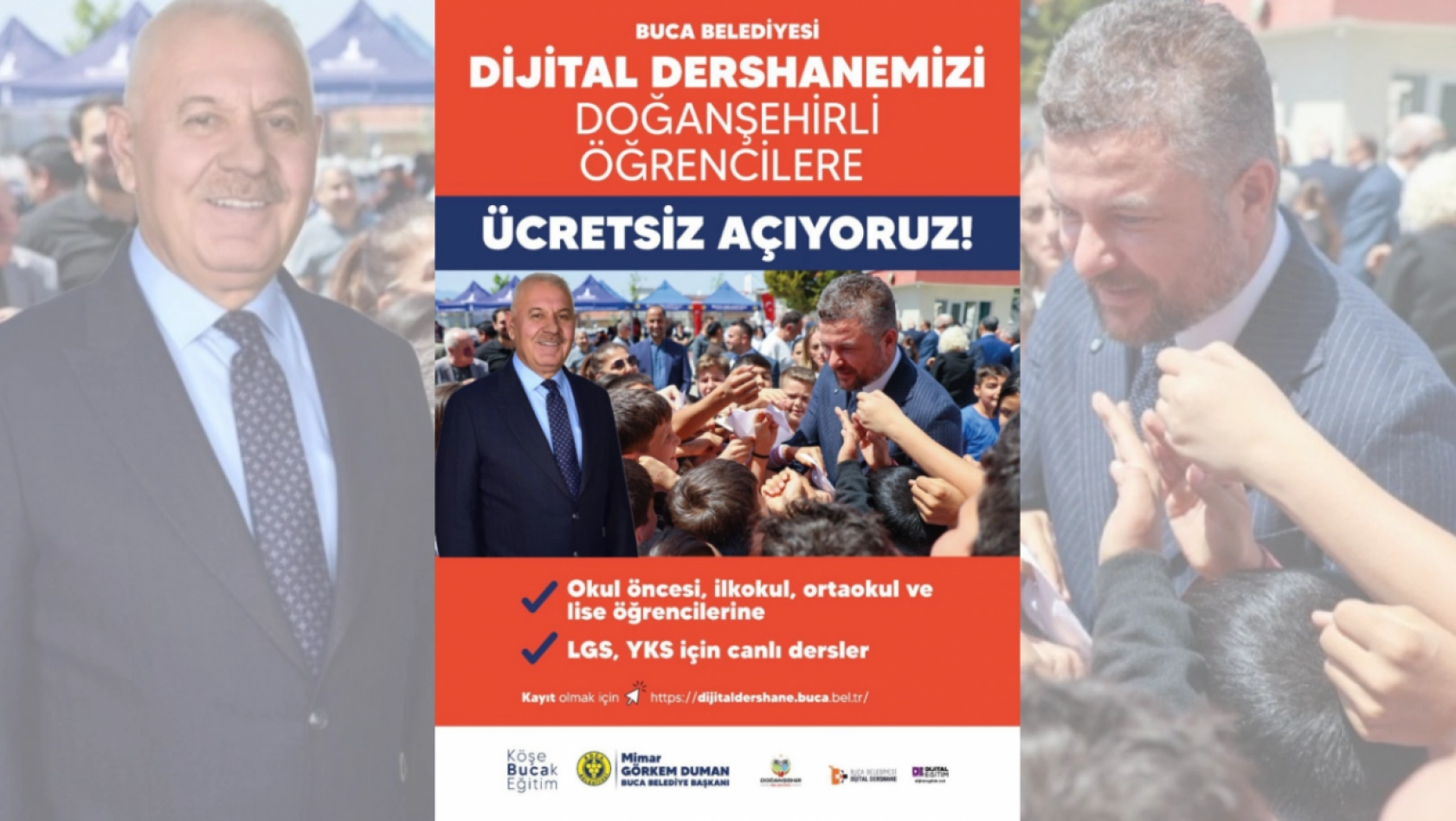 Buca'dan Doğanşehir'e Eğitim Köprüsü: Dijital Dershane Kapılarını Açtı