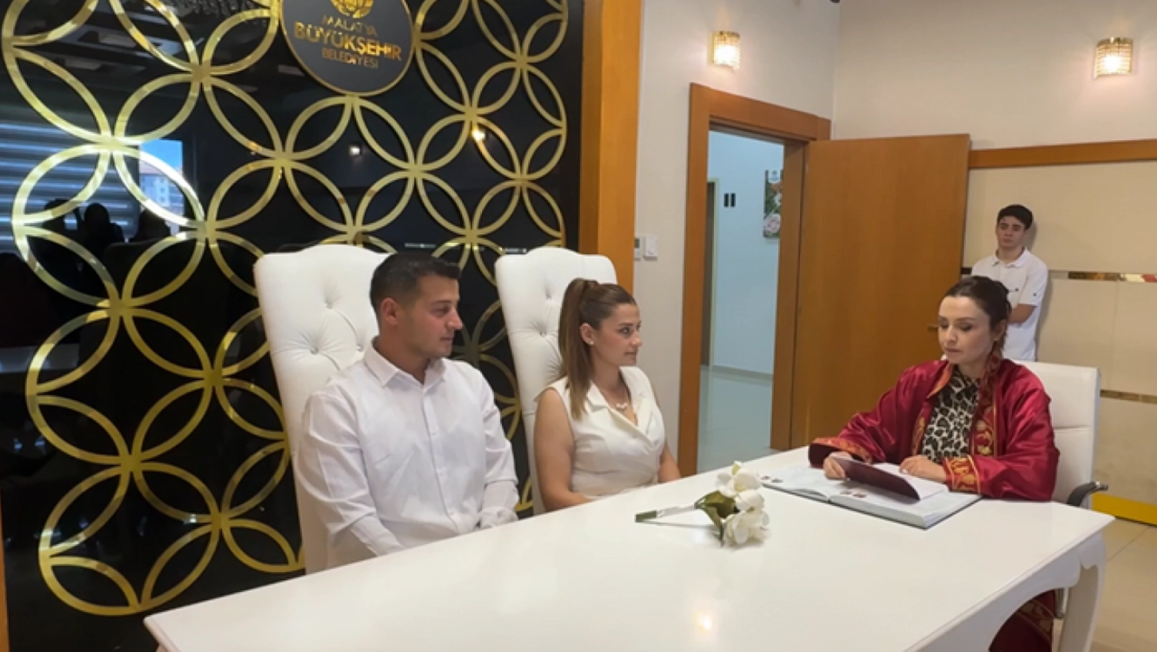 Malatya'da Nikah salonlarında 25.05.2025 yoğunluğu