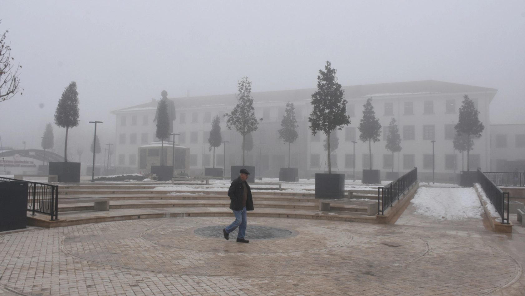 Malatya'da Sis Etkili Oldu