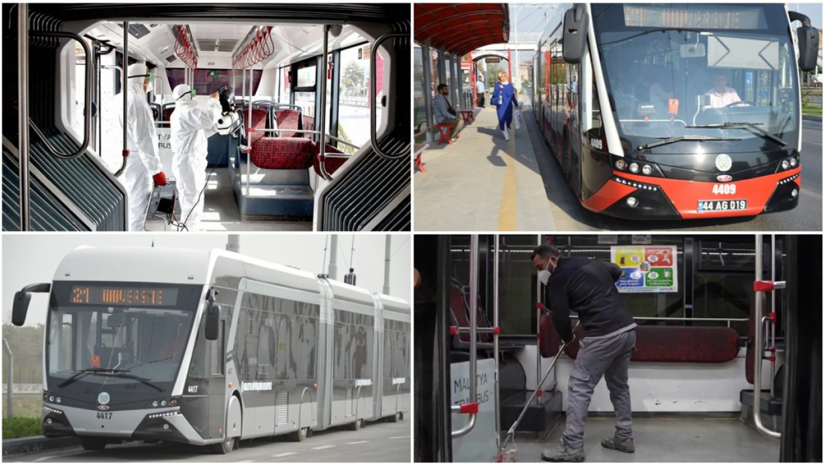 MOTAŞ'tan Trambüslerde 7/24 Güvenlik ve Hijyen Seferberliği