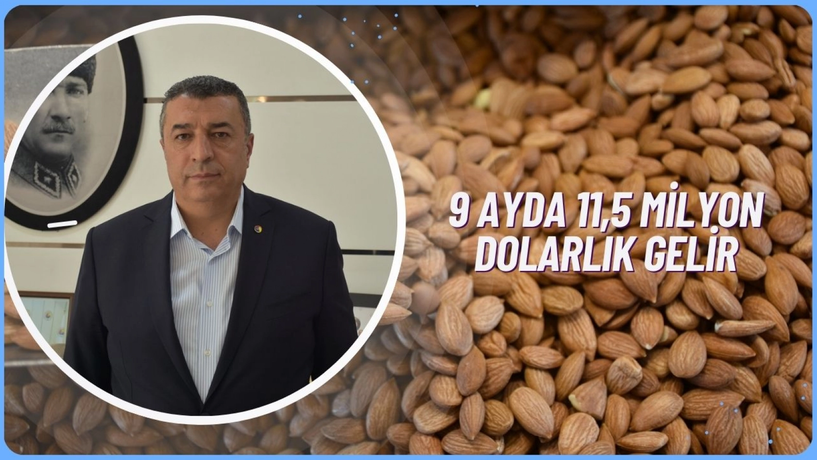 Tescilli kayısı çekirdeği ihracatından 9 ayda 11,5 milyon dolarlık gelir