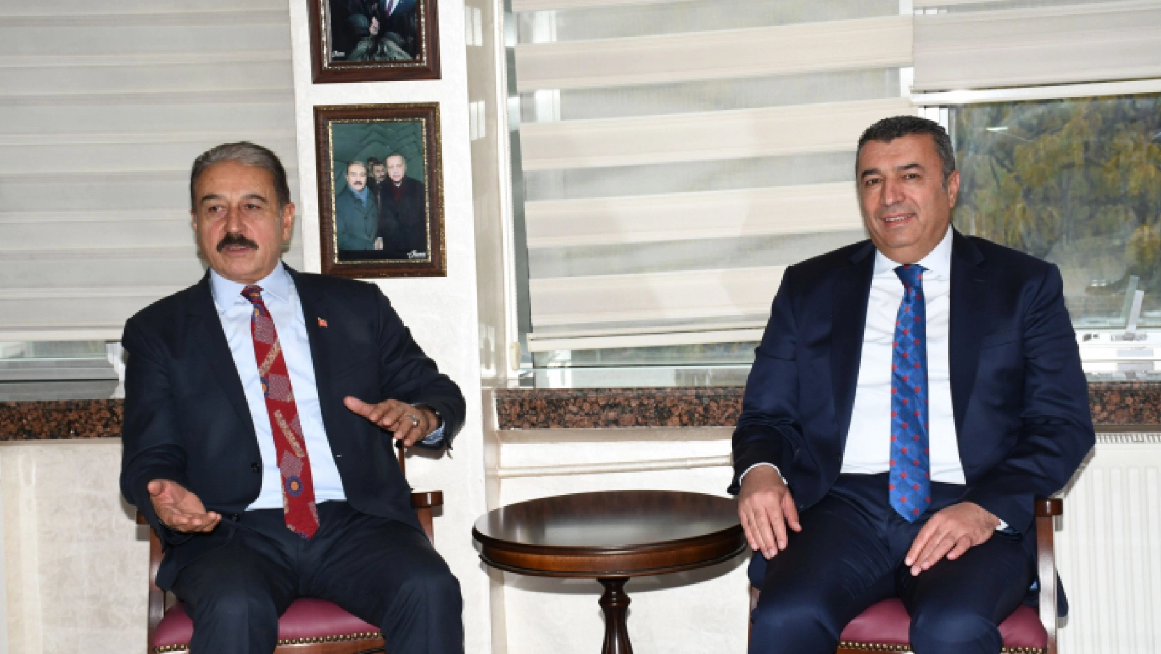 Ticaret Borsası Başkanı Özcan'dan Keskin'e ziyaret