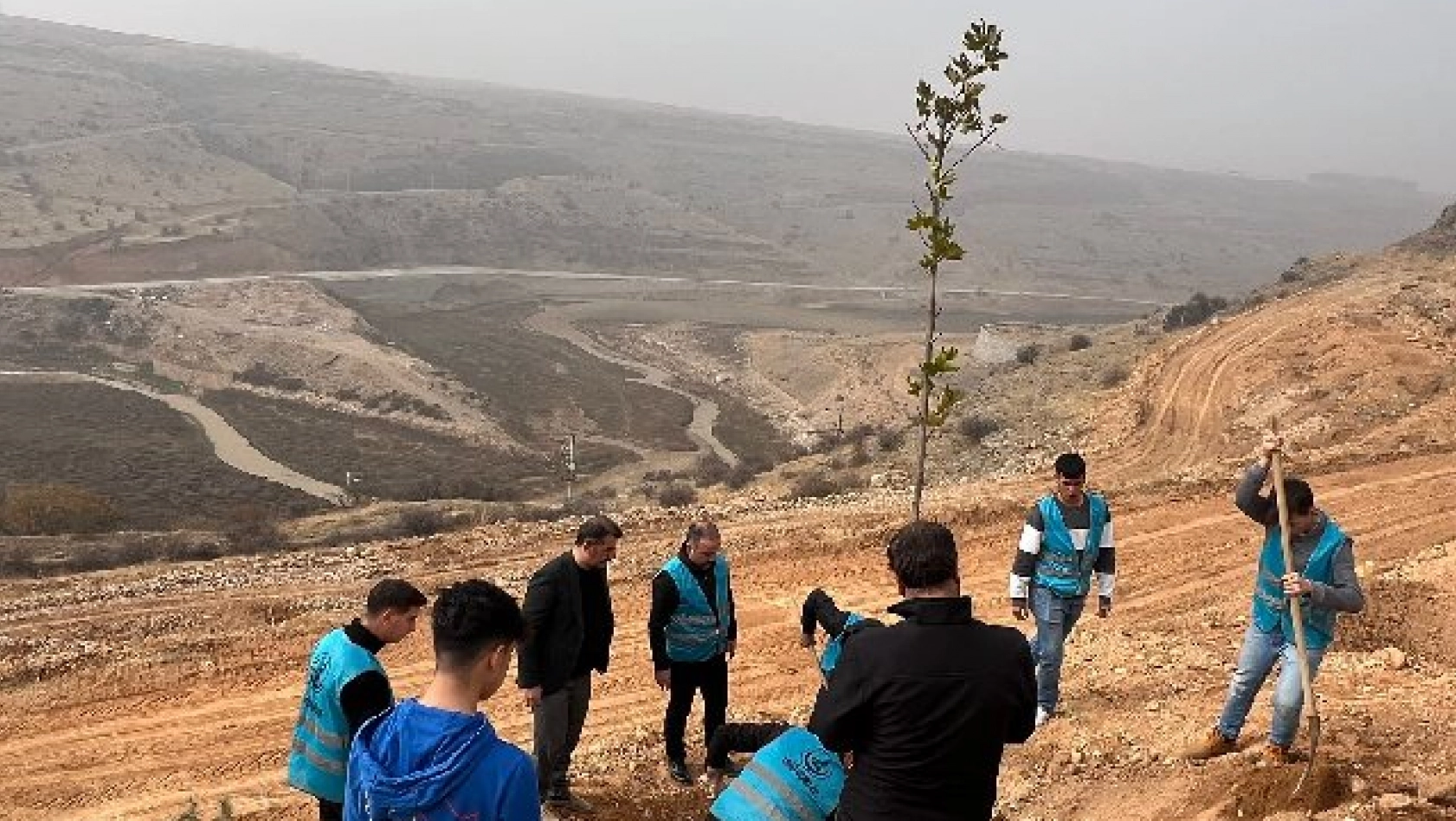 Ülkü Ocakları Malatya İl Başkanlığı'ndan Fidan Dikimi: Geleceğe Yeşil Miras