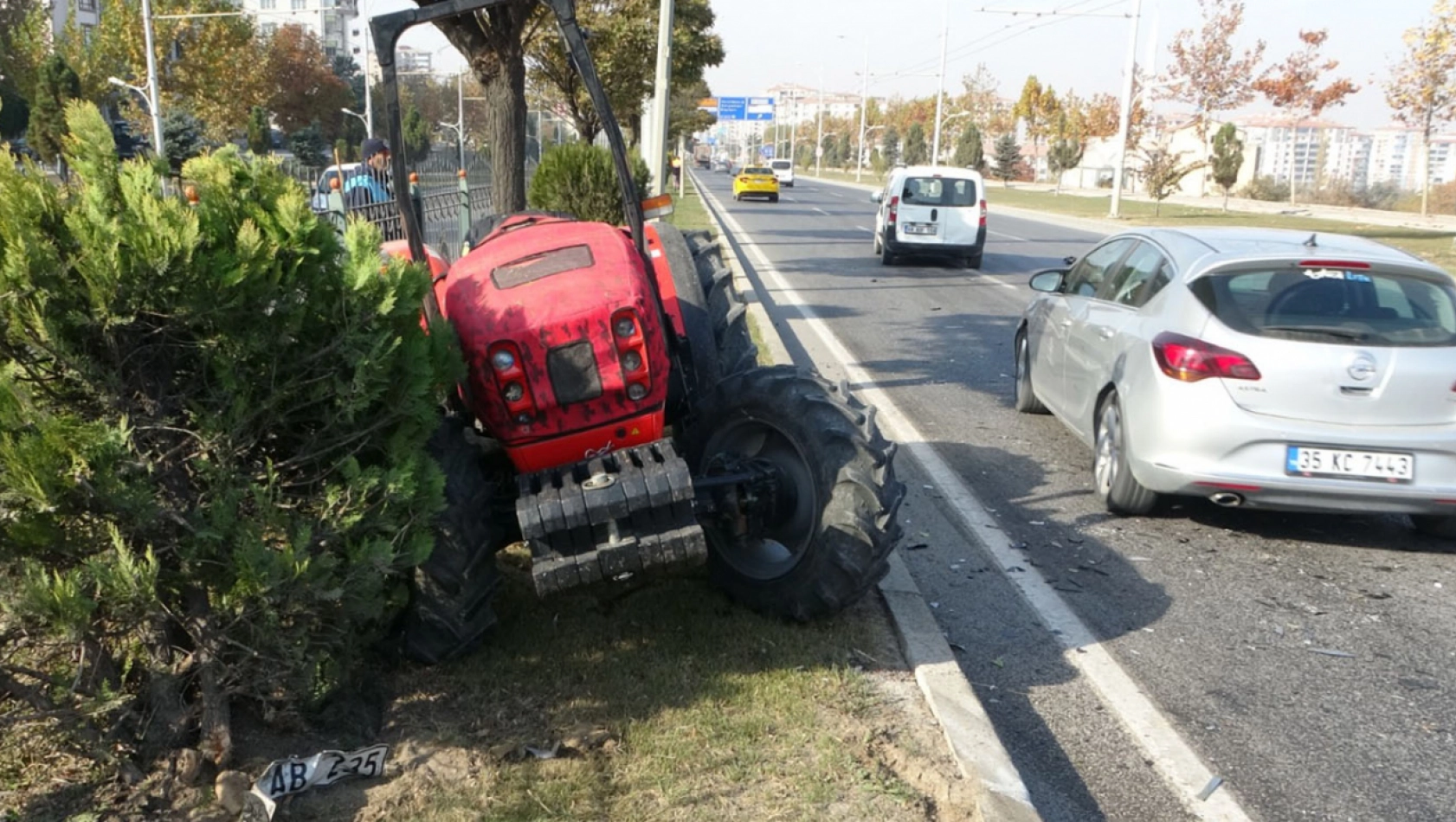 Malatya'da trafik kazası: 2 yaralı