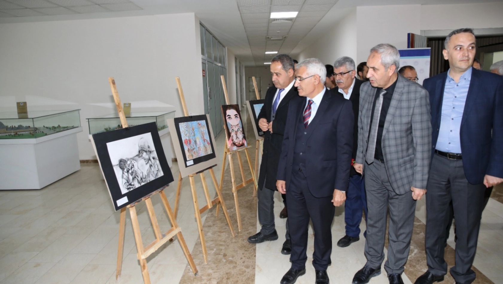 Battalgazi'deki Liseler Arası Ödüllü Resim Yarışması Sonuçlandı