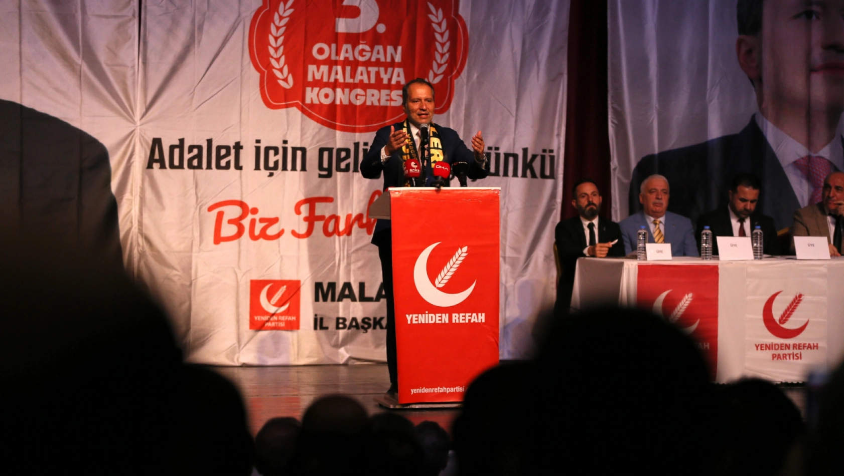 Yeniden Refah Partisi Malatya İl Kongresi Gerçekleştirildi