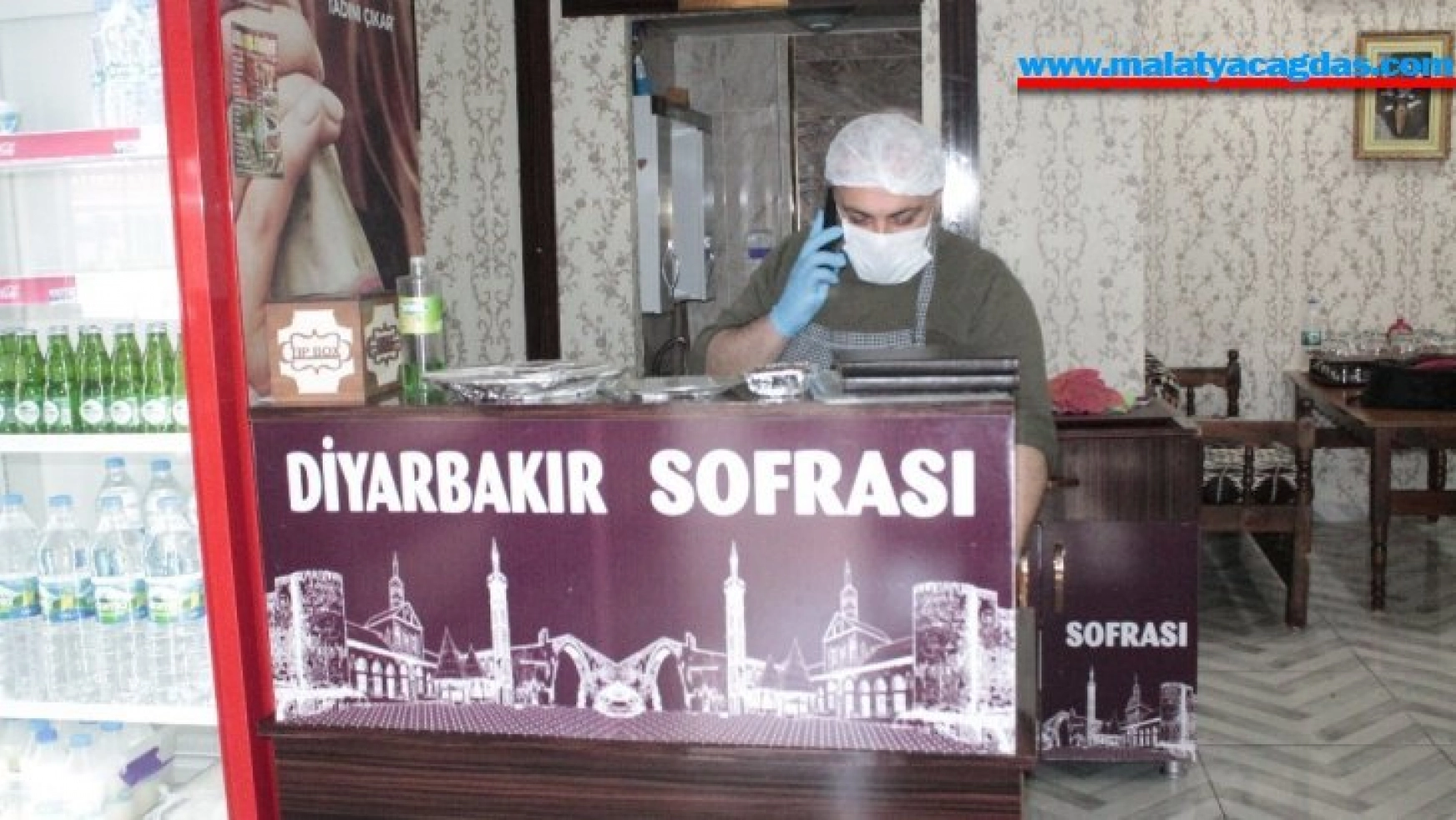 'Evde kal Türkiye' çağrısına Diyarbakır'daki lokantacılardan destek