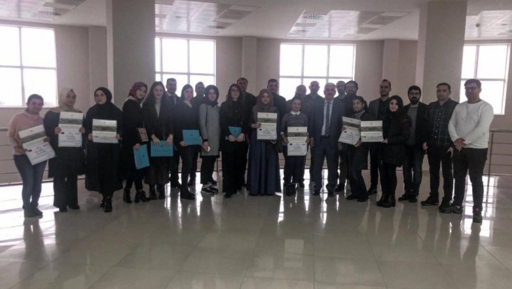 'Yabancılara Türkçe Öğretimi' sertifika töreni düzenlendi