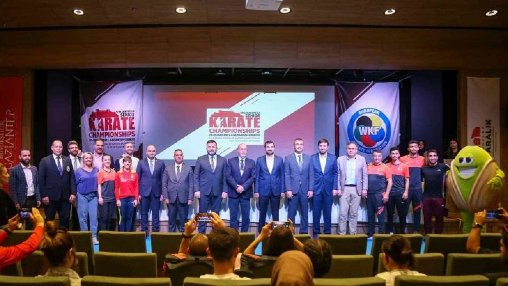57. Avrupa Büyükler Karate Şampiyonası Gaziantep'te başlıyor