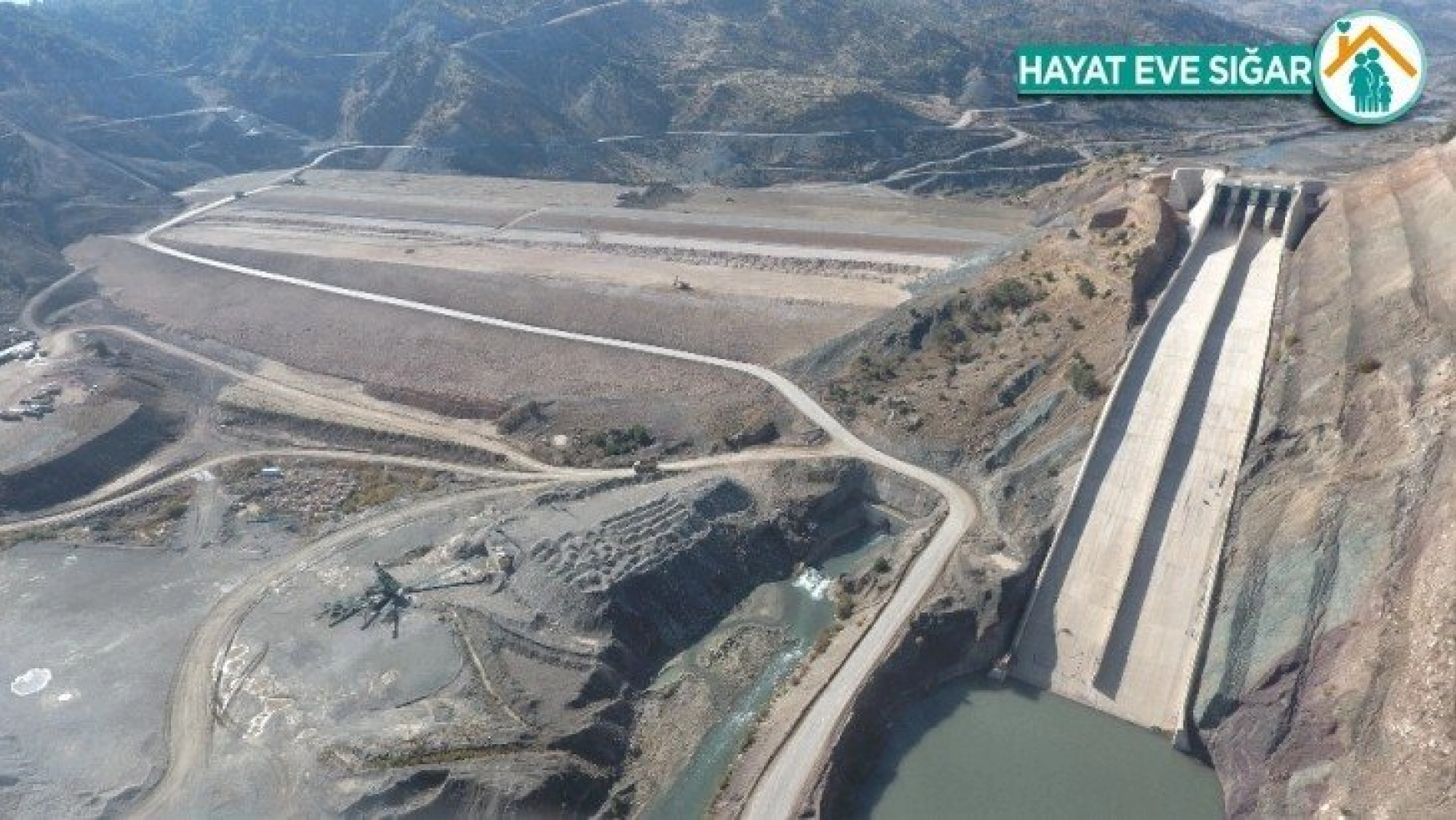 Adıyaman Çetintepe Barajı'nda çalışmalar devam ediyor