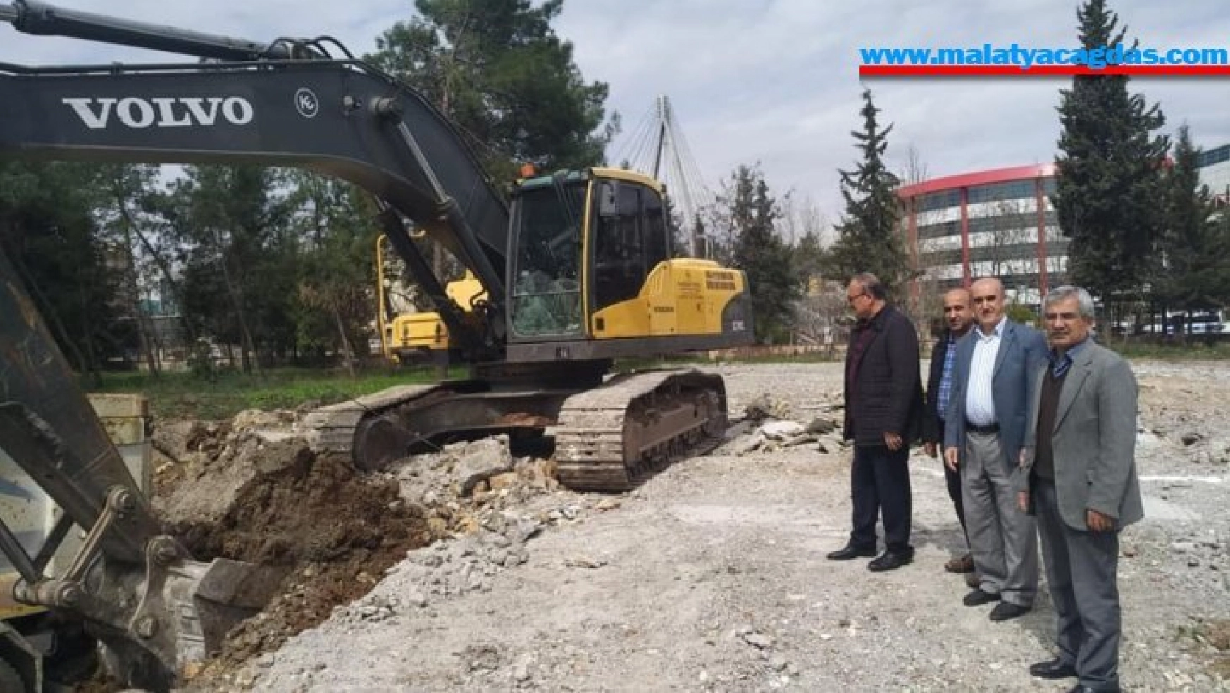 Adıyaman'da yeni halk eğitim merkezinin inşaatına başlandı