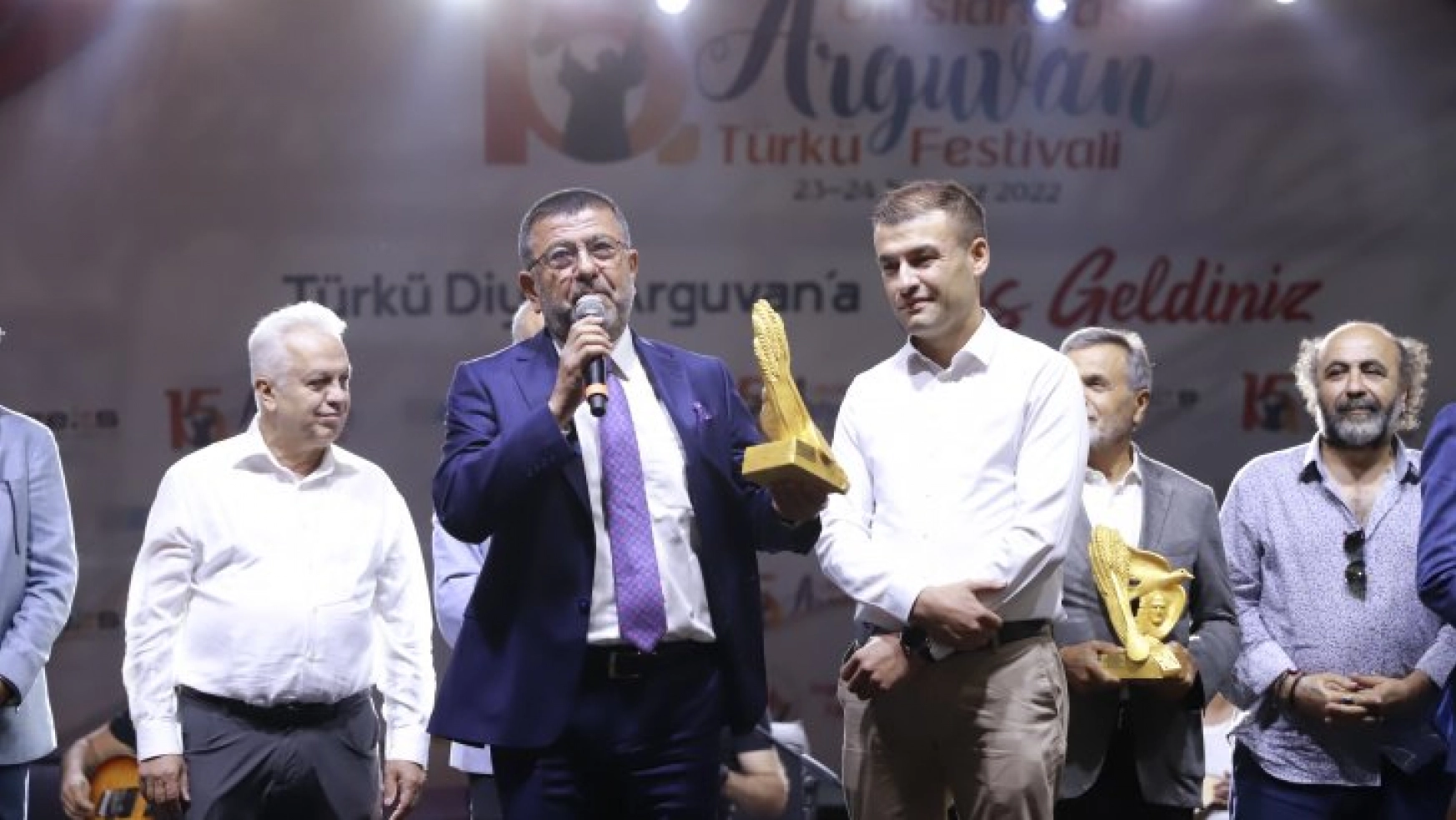 Ağbaba Arguvan Türkü Festivalinde Konuştu