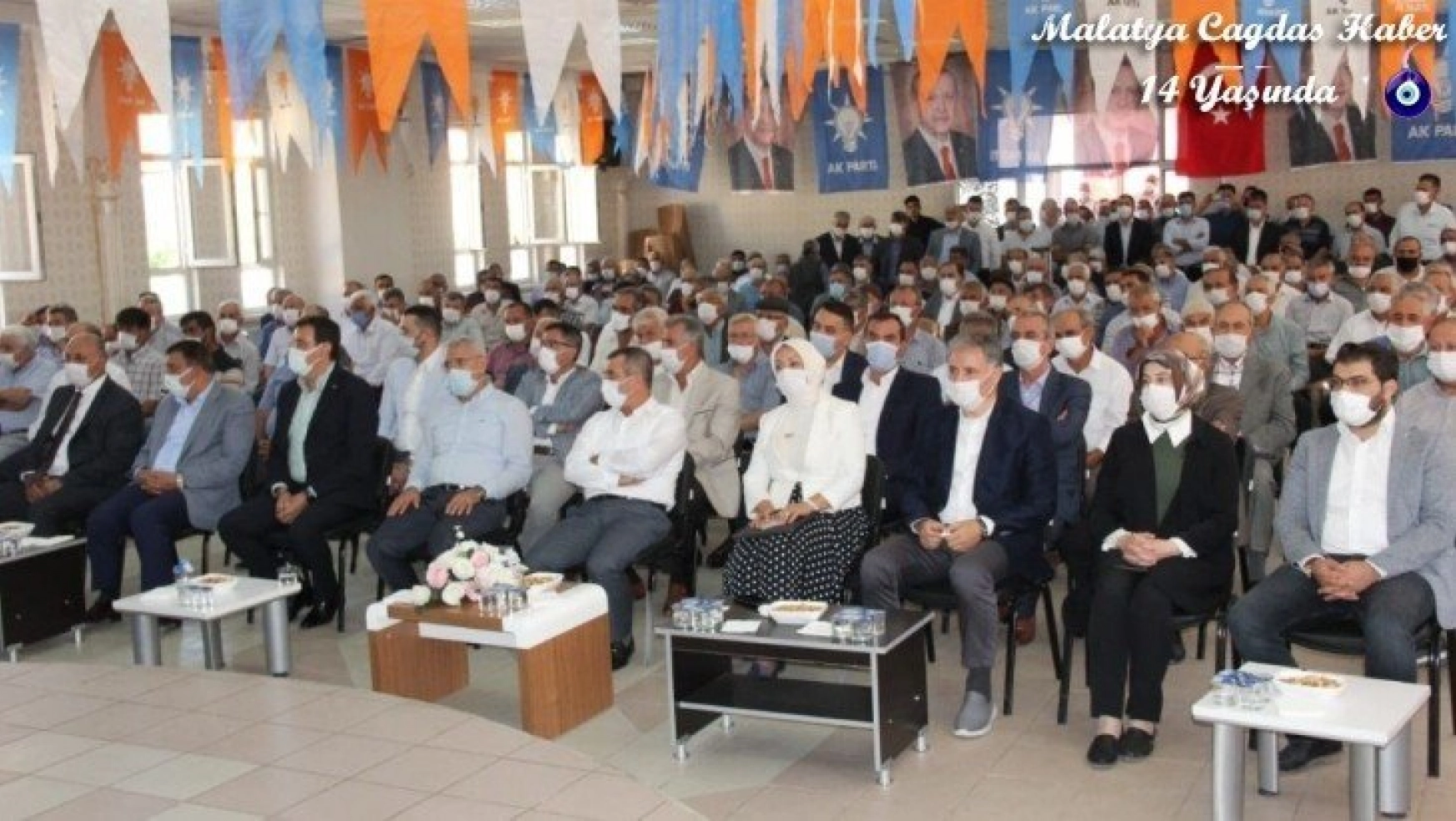 AK Parti Doğanşehir'de Kavuncuoğlu güven tazeledi