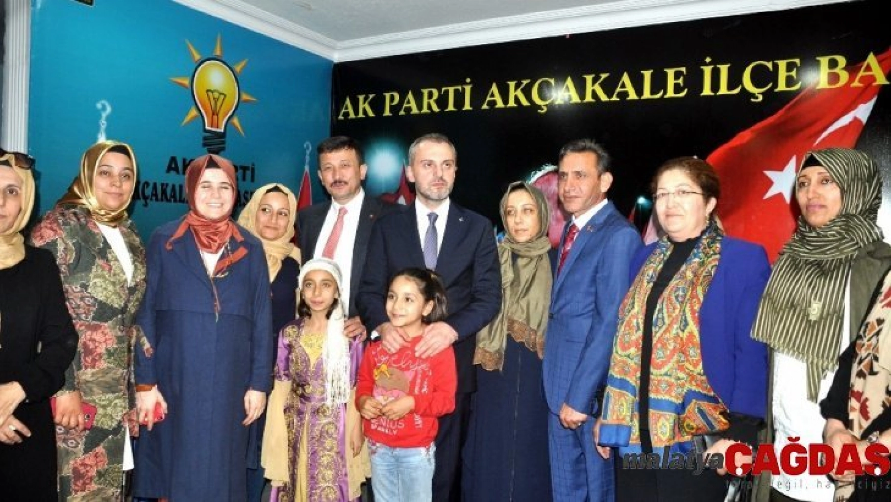 AK Parti genel başkan yardımcıları Akçakale'de