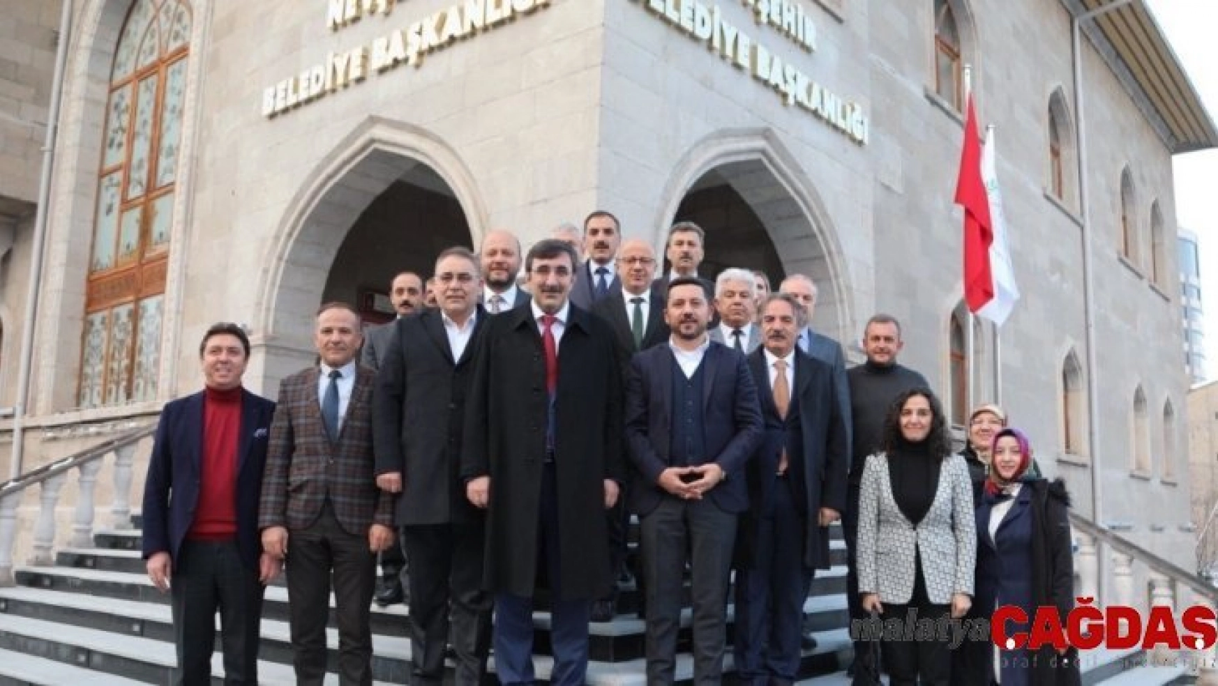 AK Parti Genel Başkan Yardımcısı Cevdet Yılmaz, Nevşehir Belediyesi'nde