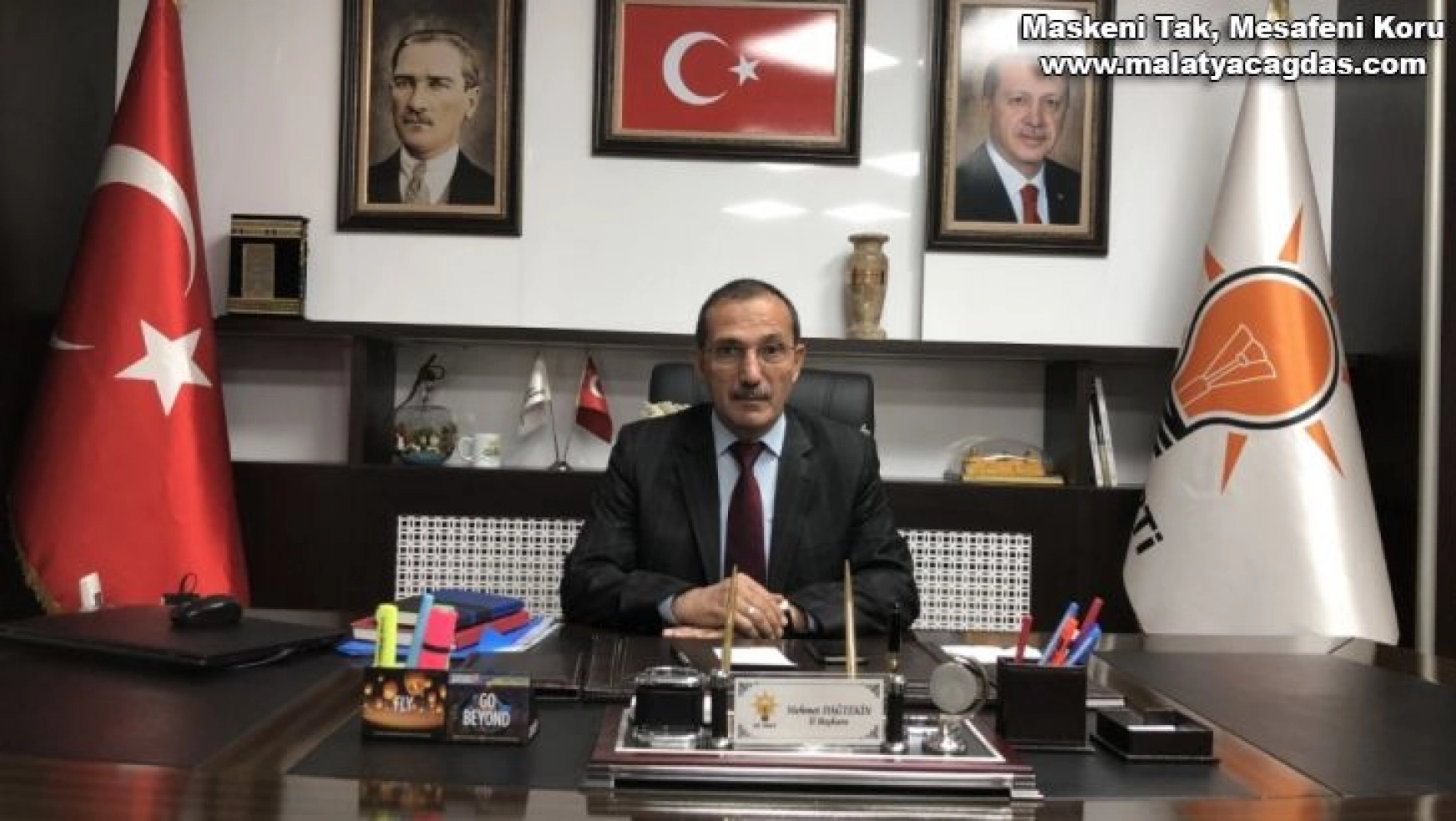 AK Parti İl Başkanı Dağtekin'den İYİ Parti İl Başkanı Doğan'a tepki