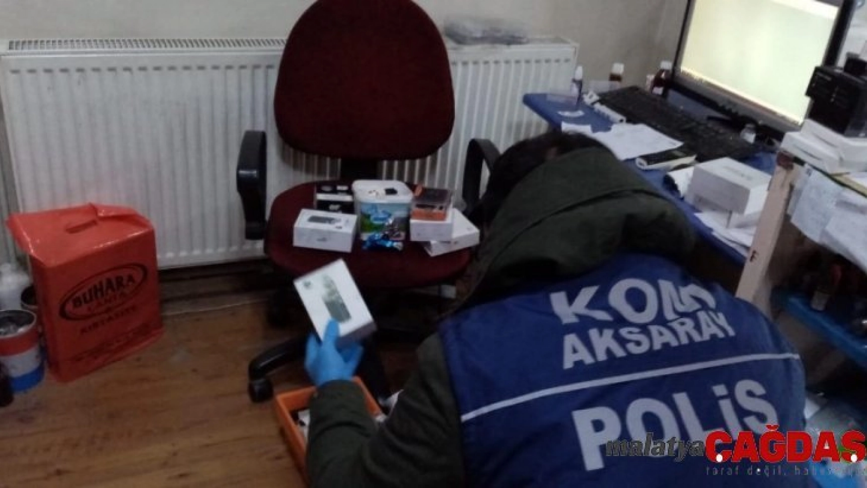 Aksaray'da kaçak elektronik sigara operasyonu