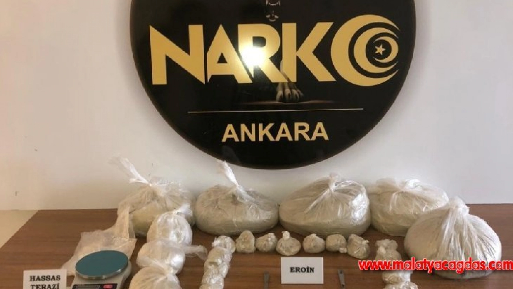Ankara'da bir haftalık narkotik bilançosu