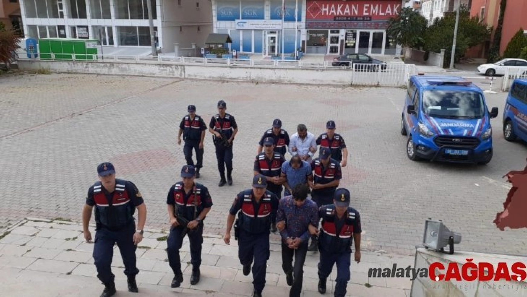 Ankara'da kablo hırsızları yakalandı