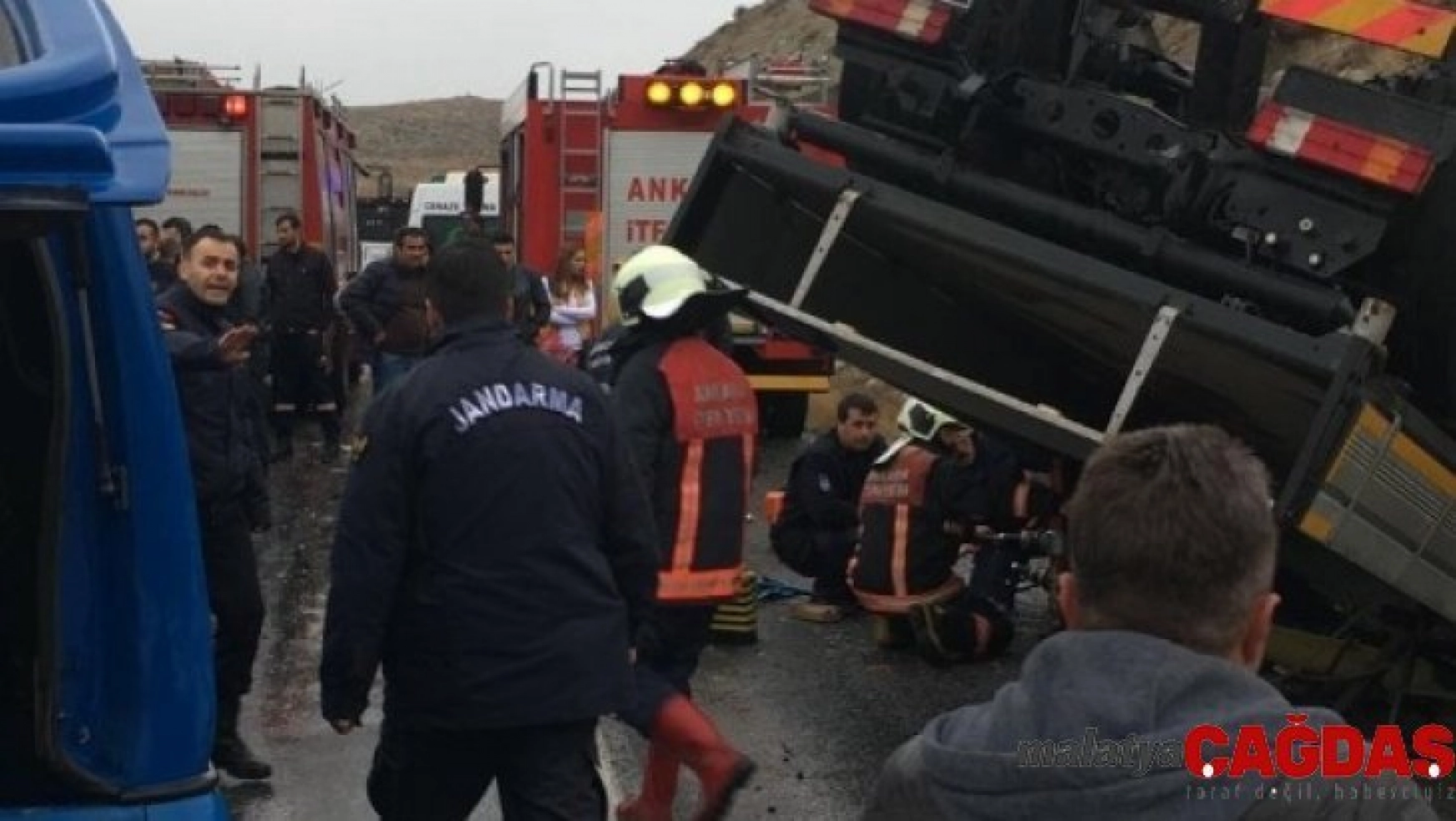 Ankara'da trafik kazası 1 ölü