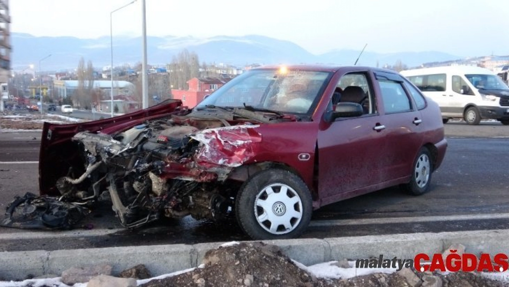 Ardahan'da trafik kazası: 4 yaralı