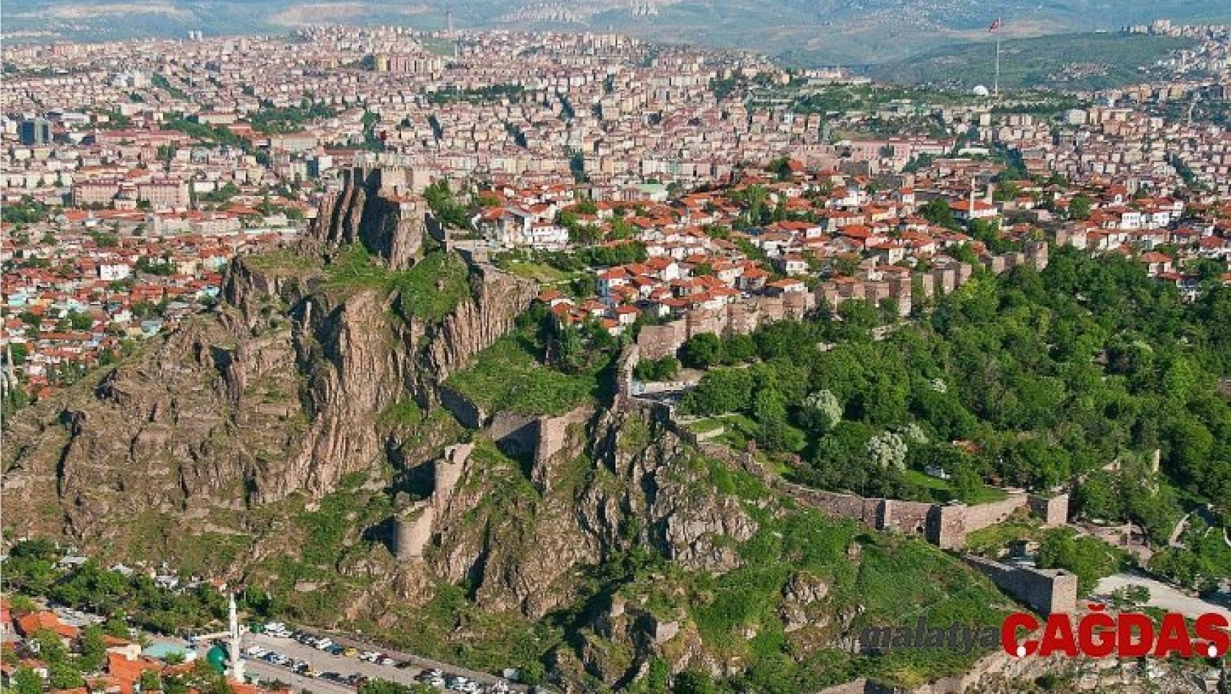 Asırlık Ankara Kalesi Başkent'e ışık saçacak