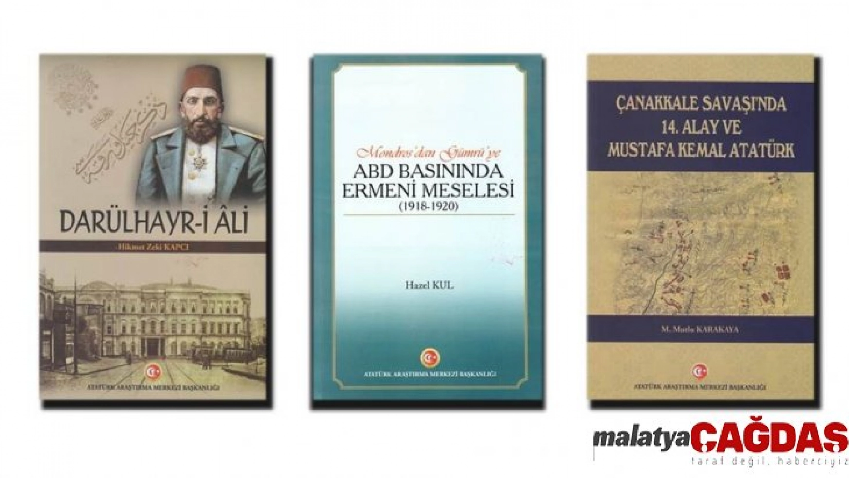 Atatürk Araştırma Merkezi yayınlarına 3 yeni eser daha eklendi