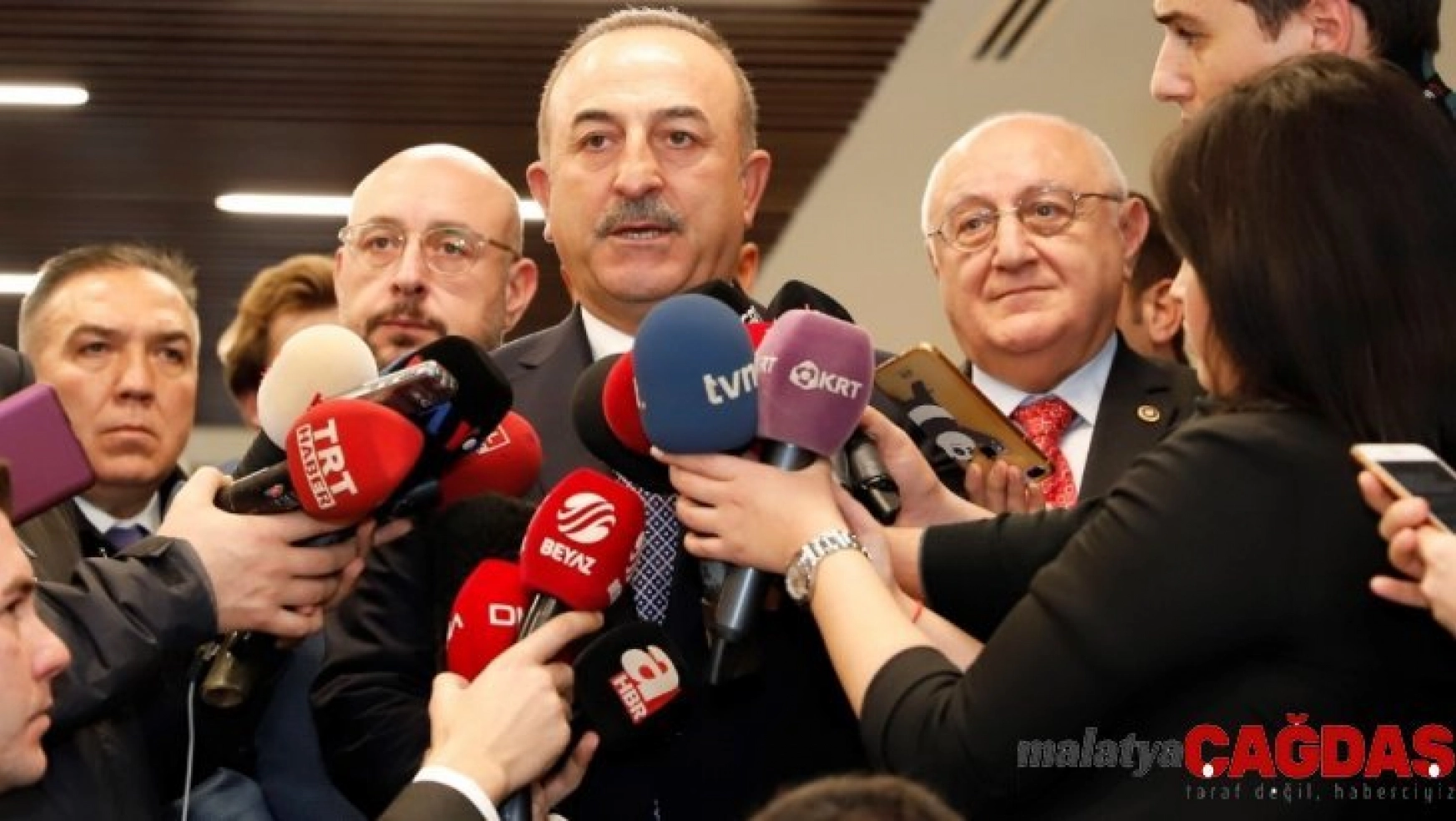 Bakan Çavuşoğlu, İYİ Parti görüşmesi bitti