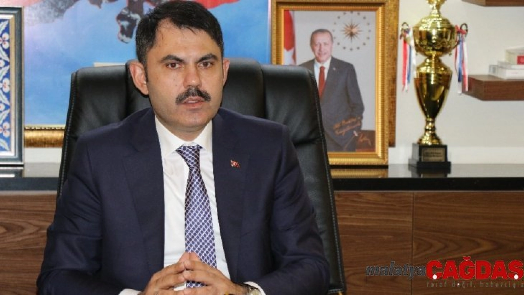 Bakan Murat Kurum, Kozlu Belediyesi'ni ziyaret etti