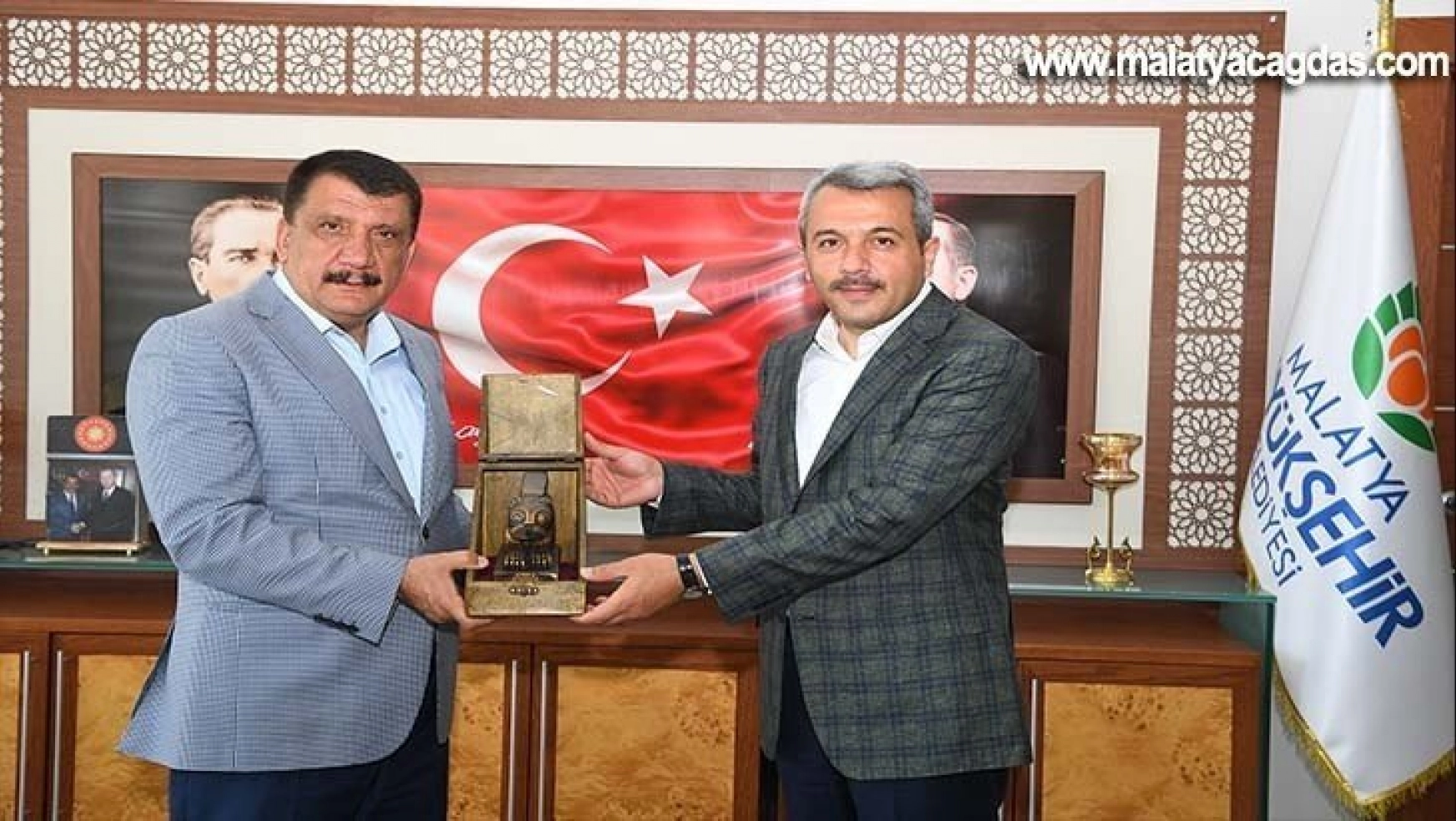 Bakan Yardımcısı Baydaş'tan Başkan Gürkan'a ziyaret Etti