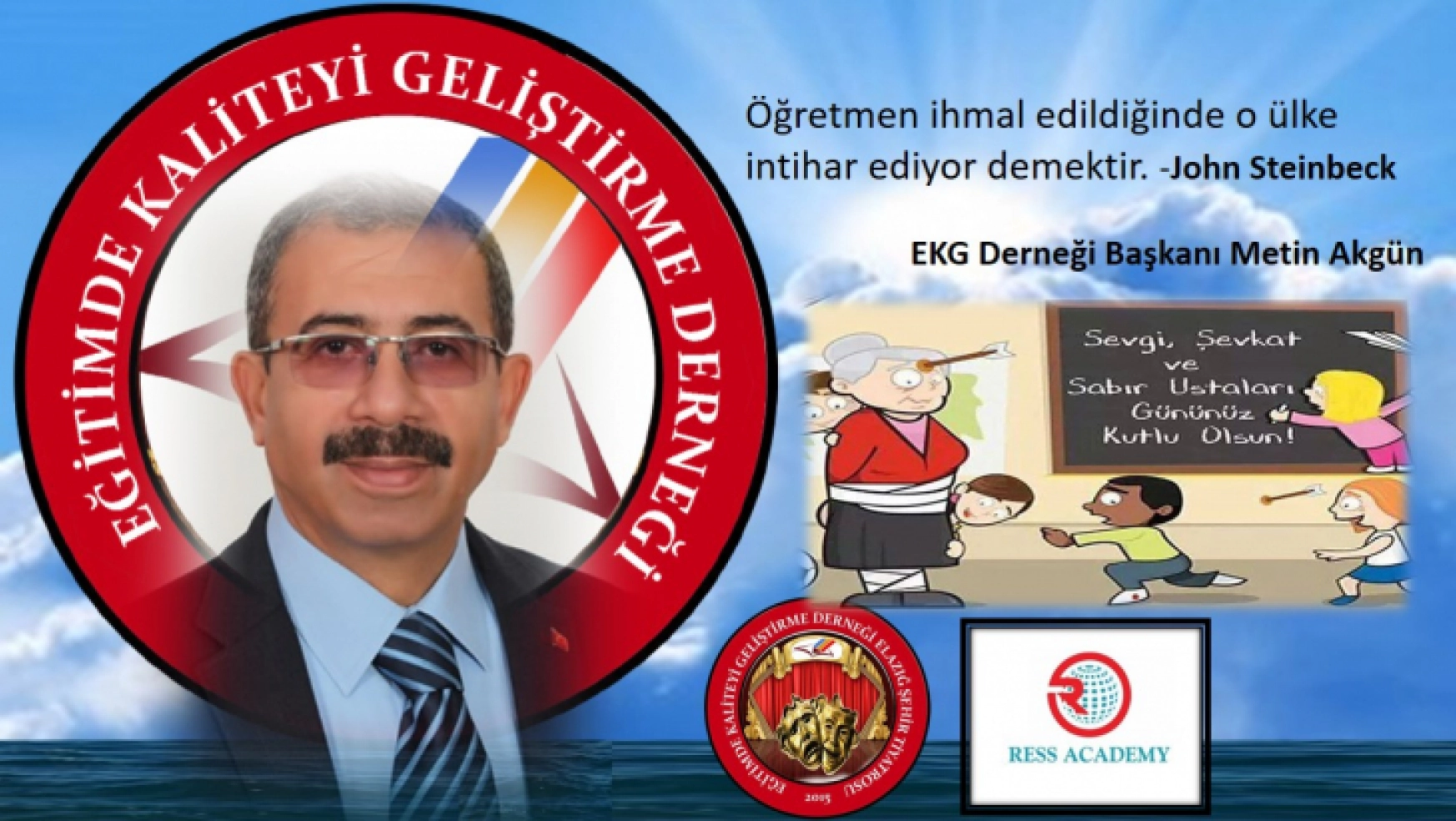 Başkan Akgün'den 24 Kasım Öğretmenler Günü Mesajı