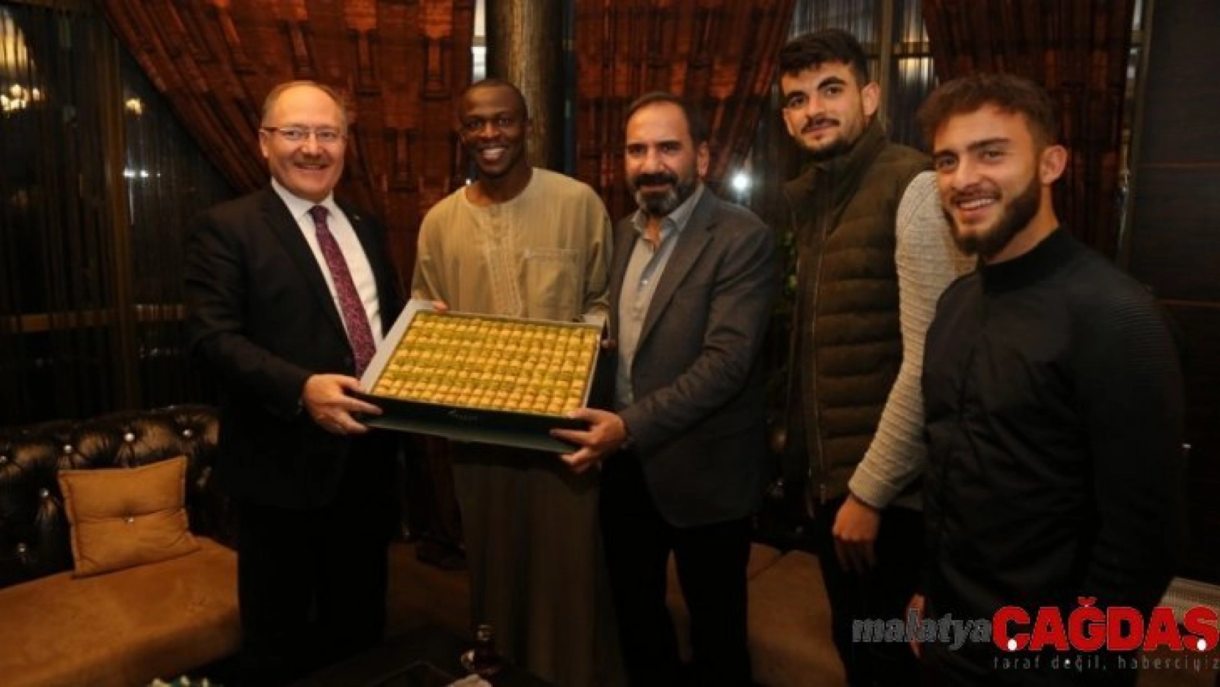 Başkan Bilgin'den Fenerbahçe maçı öncesi Sivasspor'a moral ziyareti