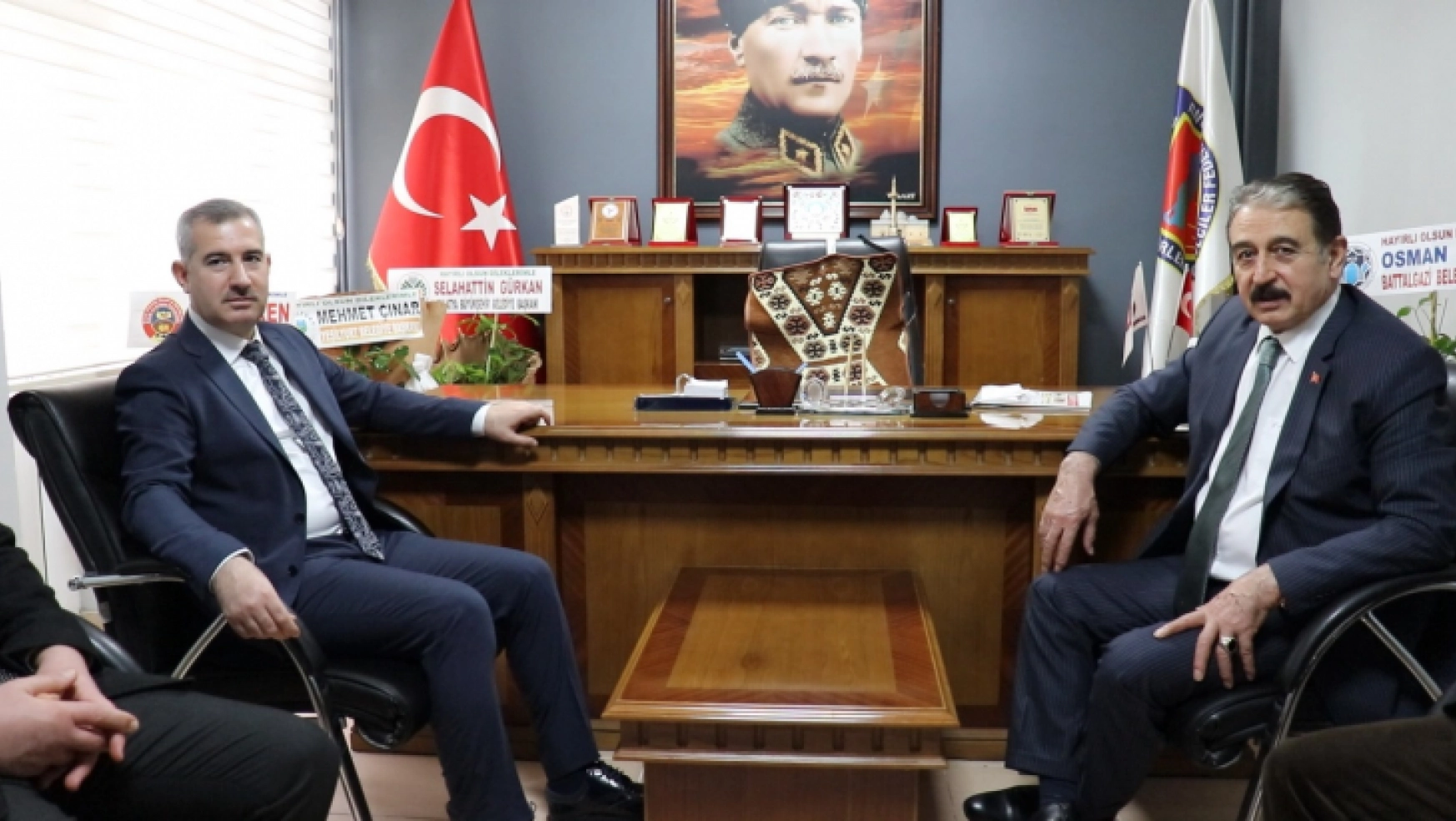 Başkan Çınar'dan Keskin'e Hayırlı olsun ziyareti 