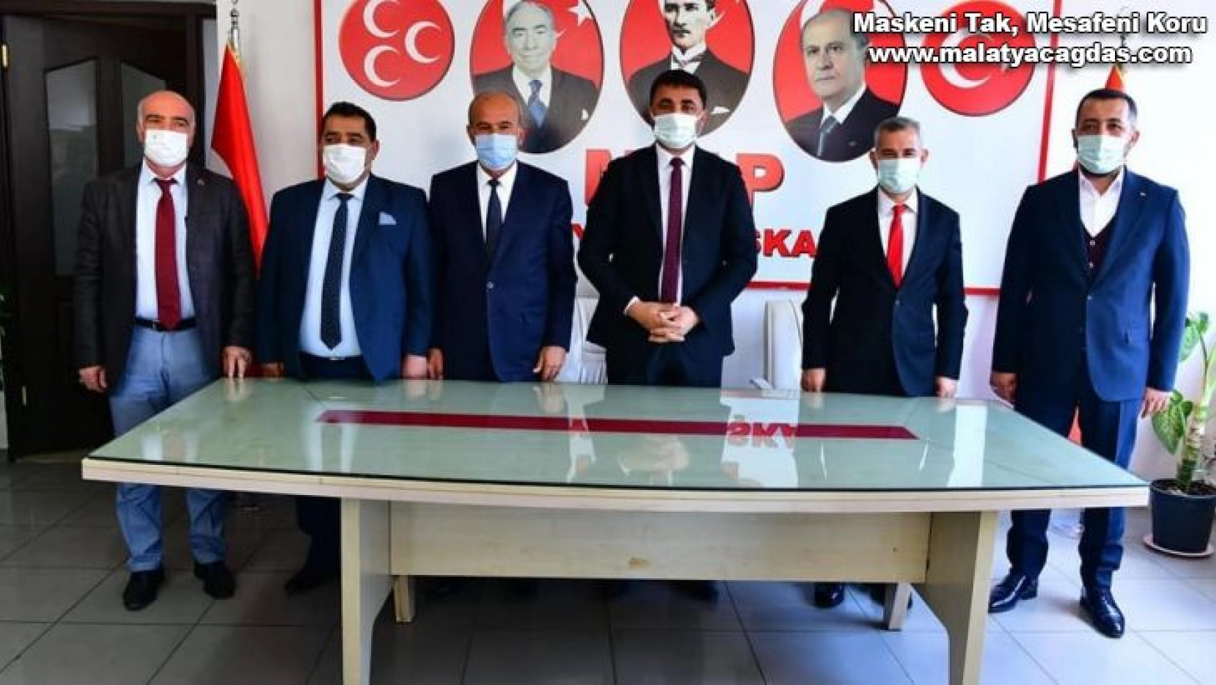 Başkan Çınar, MHP'liler ile bir araya geldi
